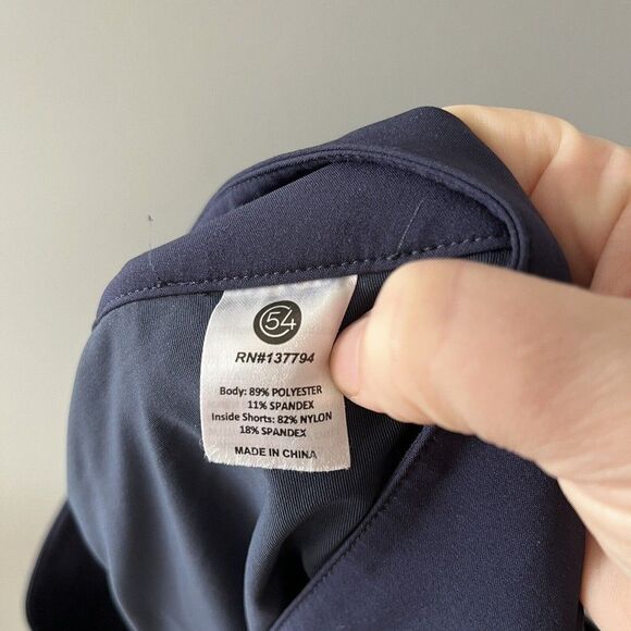 Chase54 Women's Size Small Blue Shorts Lined Golf Skirt Skort Pickleball - Picture 5 of 6